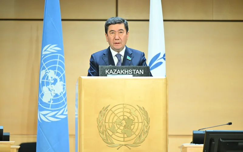 Казахстан озвучил позицию по глобальным вызовам на конференции спикеров в Женеве