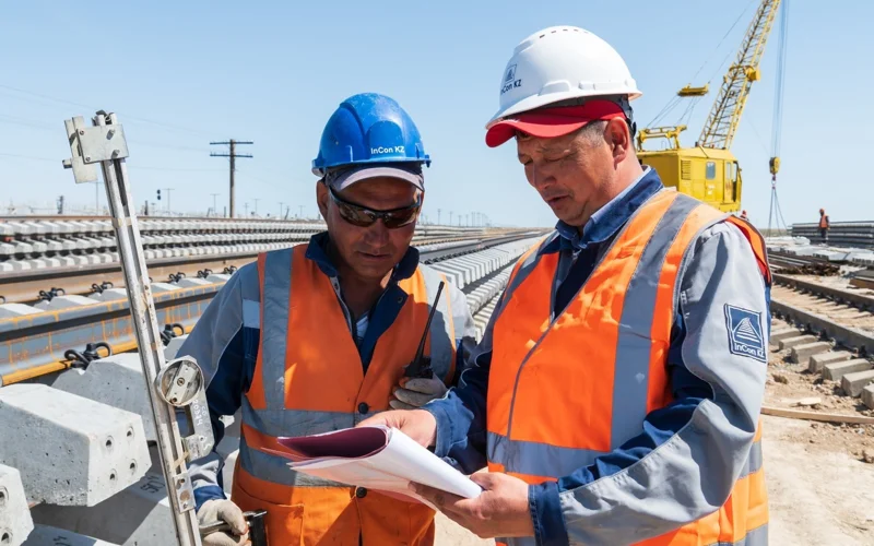 Свыше 12,8 тысячи рабочих мест обеспечило строительство железных дорог в Казахстане