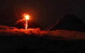 Klyuchevskaya Sopka volcano erupts in Kamchatka after earthquake