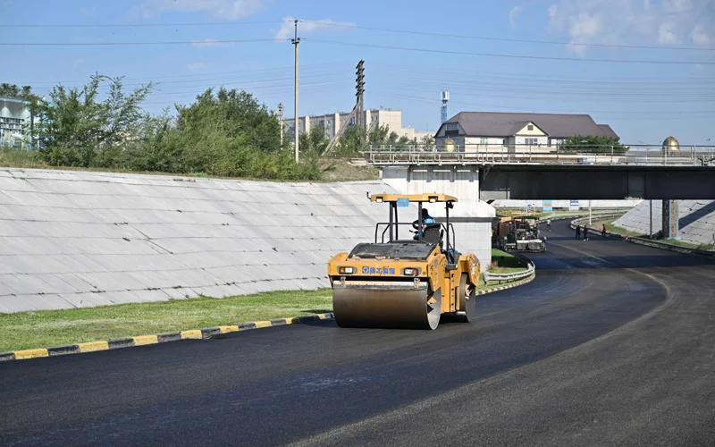 Семей, ремонт дороги