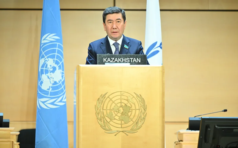 Kazakhstan voices its stance on global challenges at Conference of Parliament Speakers in Geneva 