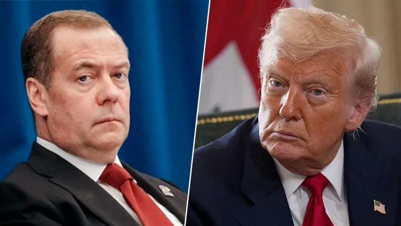 Medvedev otvetıl Trampý, obozvavshego ego «nesostoıavshımsıa prezıdentom