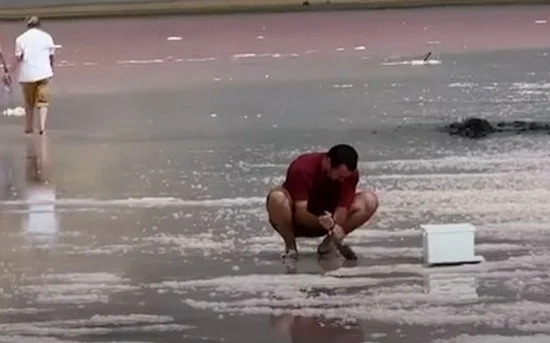 Случаи вандализма вновь зафиксировали на озере Кобейтуз в Акмолинской области