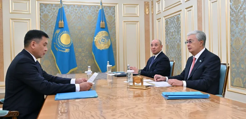 Президент  «Қазақстан темір жолы» басқарма төрағасын қабылдады