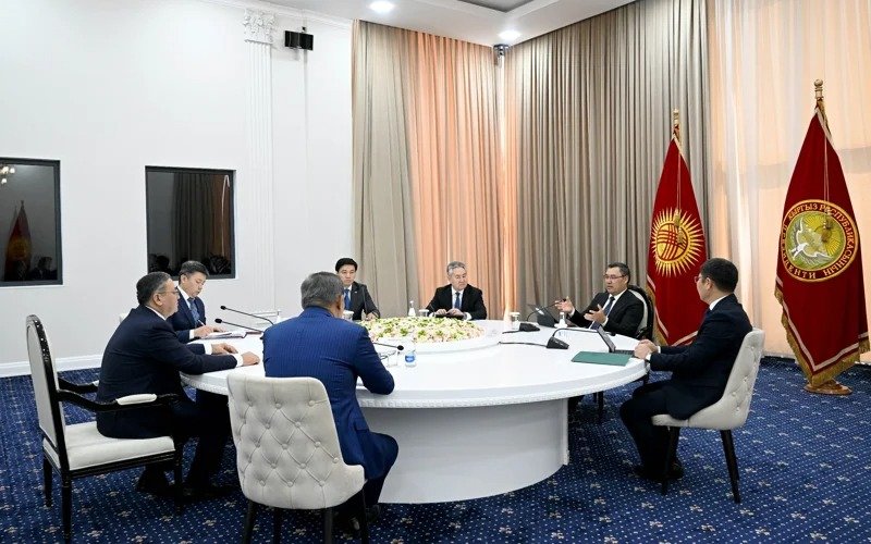 Kyrgyz President, Kazakh FM discuss Kambarata HPP-1 construction project Kyrgyz President, Kazakh FM discuss Kambarata HPP-1 construction project