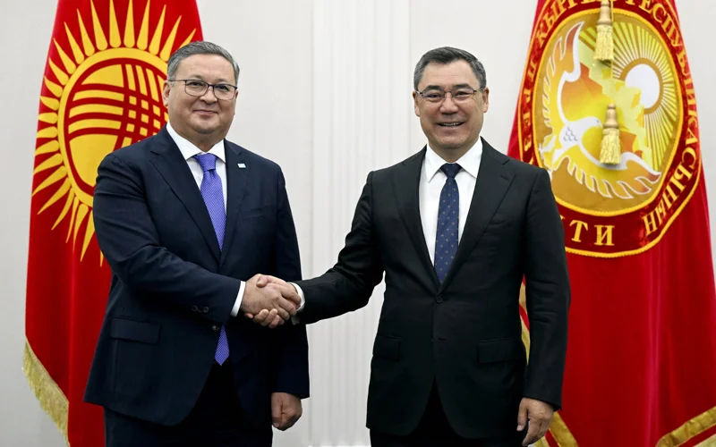 Kyrgyz President, Kazakh FM discuss Kambarata HPP-1 construction project