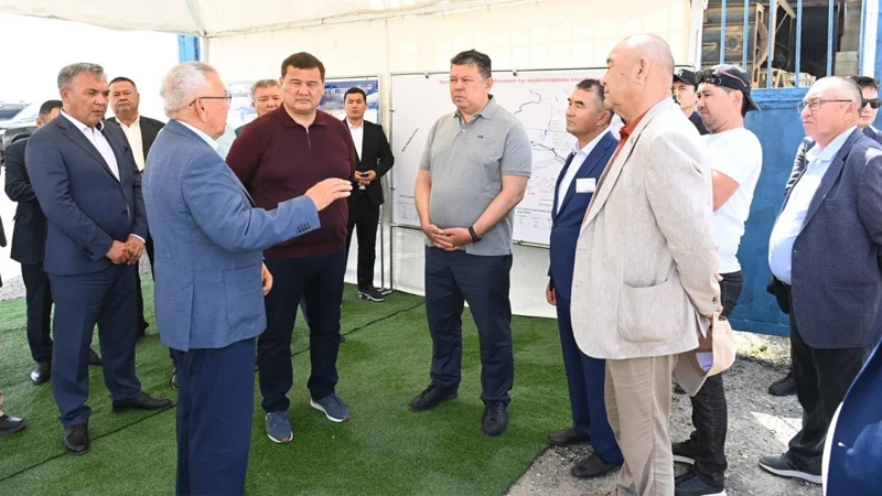 Канат Бозумбаев встретился с фермерами Кызылординской области 
