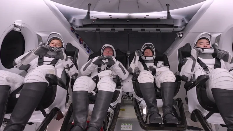 SpaceX launches international crew to ISS on Crew-11 mission