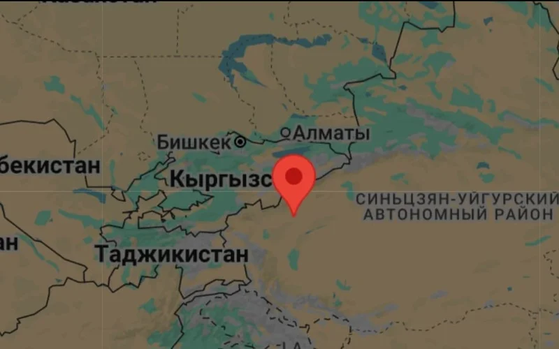 Землетрясение произошло в Китае