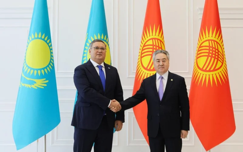 Kazakh, Kyrgyz foreign ministers agree to further expand cooperation