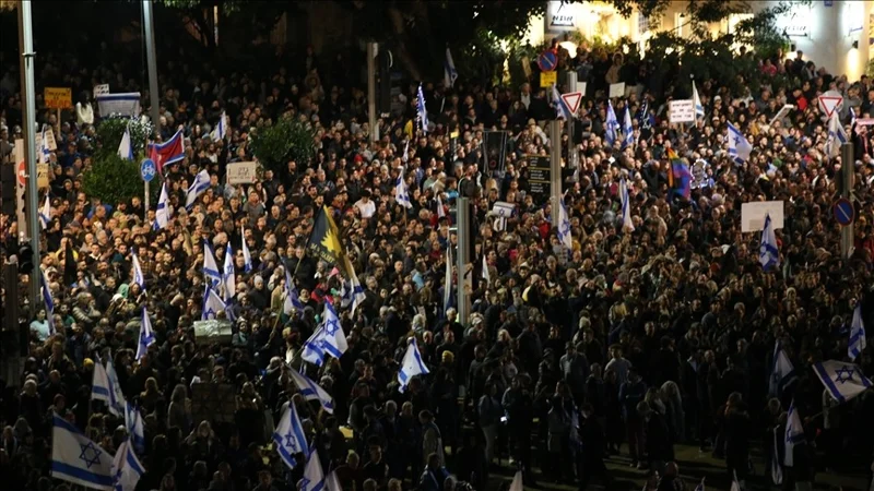 В Израиле прошла многотысячная акция за вызволение заложников