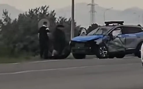 Трагедия на трассе: вблизи Караганды разбился мотоциклист