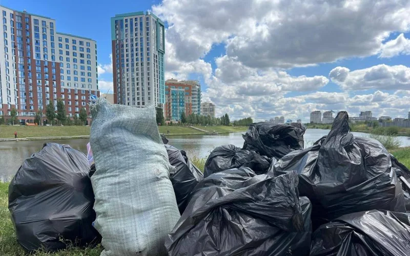 мусор, Астана