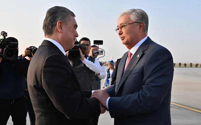 Kassym-Jomart Tokayev lands in Turkmenistan for 3rd UN Conference on landlocked developing countries