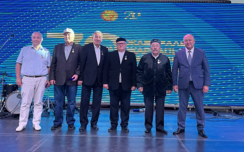 70-летний юбилей отметил Жаркаинский район