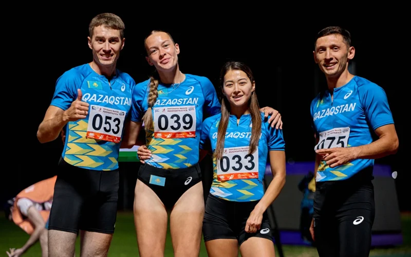 Kazakh track and field athletes clinch 34 medals at Qosanov Memorial