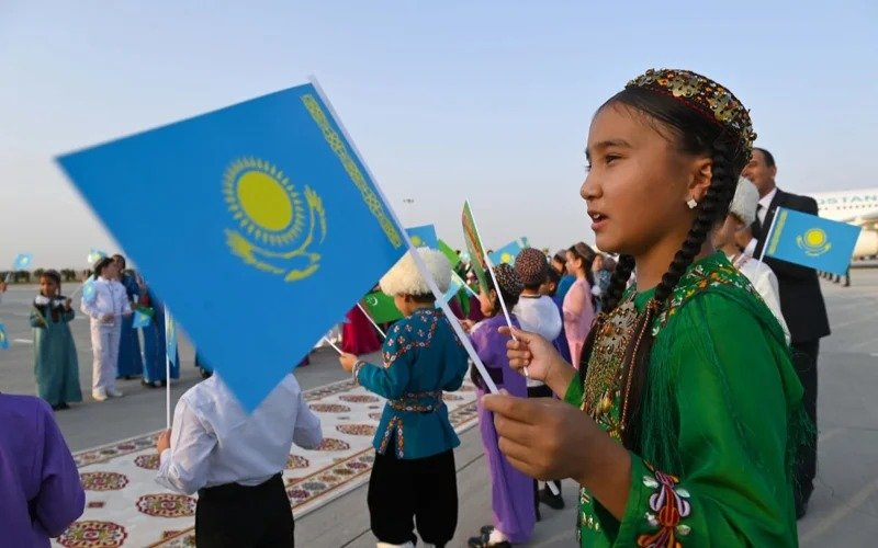 Kassym-Jomart Tokayev lands in Turkmenistan for 3rd UN Conference on landlocked developing countries
