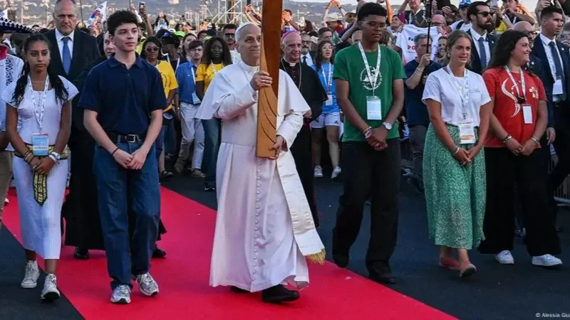 Мессу с папой римским Львом XIV посетили более 1 млн человек