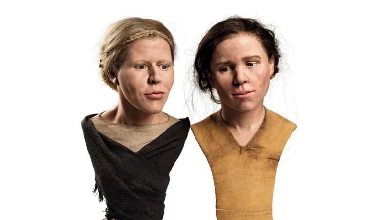 Researchers reveal lifelike reconstructions of sisters buried 6,000 years ago