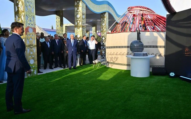 President Tokayev visits Central Asia Pavilion at UN Conference on Landlocked Developing Countries in Turkmenistan