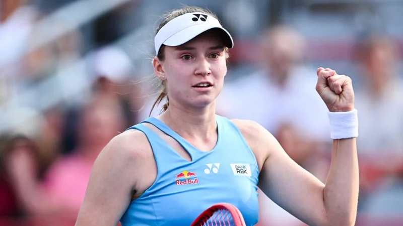 Елена Рыбакина пробилась в полуфинал WTA 1000 в Монреале