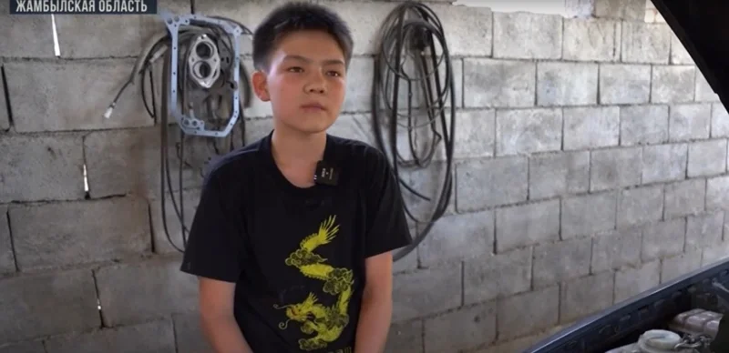 Как школьник из аула Тастобе стал местной легендой среди автомобилистов