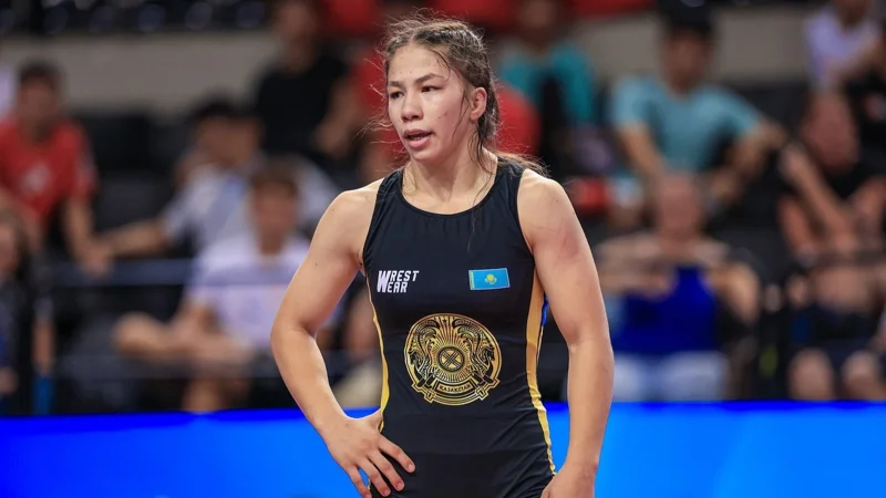 Казахстанские борцы завоевали 11 медалей на юношеском ЧМ в Греции