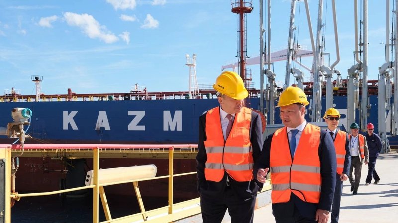 KMG exports first batch of oil to Hungary via Croatia KMG exports first batch of oil to Hungary via Croatia