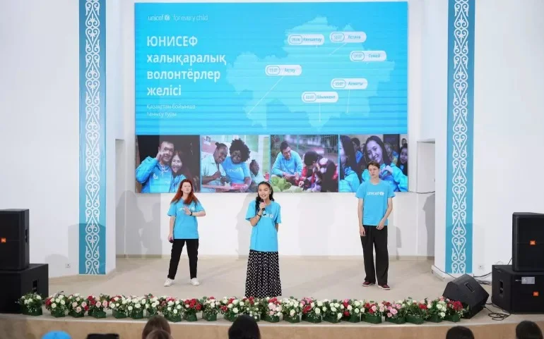 Kokshetau — For Children’s Rights and Sustainable Development: Youth of Akmola Region Join UNICEF’s Volunteering Initiative