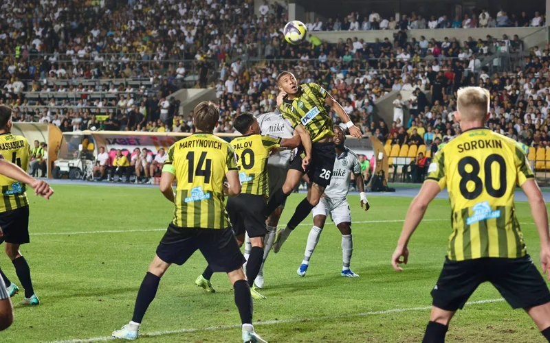 «Кайрат» сыграл со словацким «Слованом» 