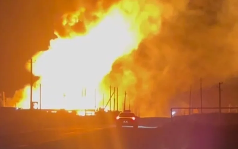 Ózbekstanda taǵy bir gaz quıý beketinde jarylys boldy