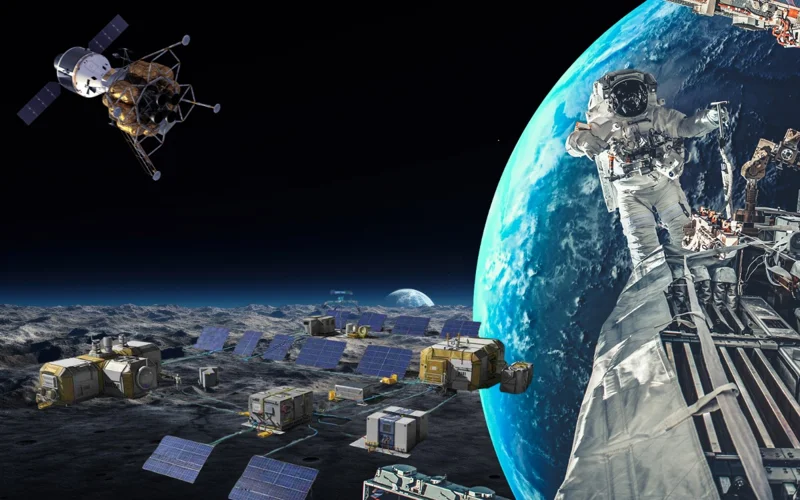 Moon, space exploration
