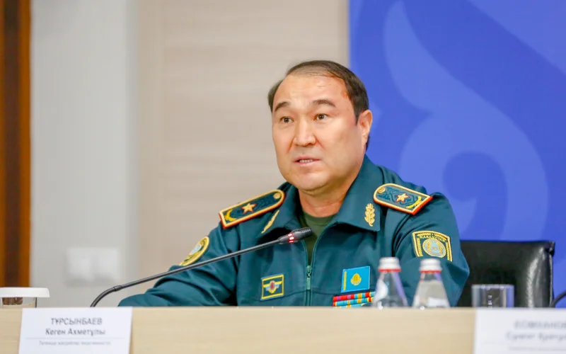 вице-министр по чрезвычайным ситуациям РК 