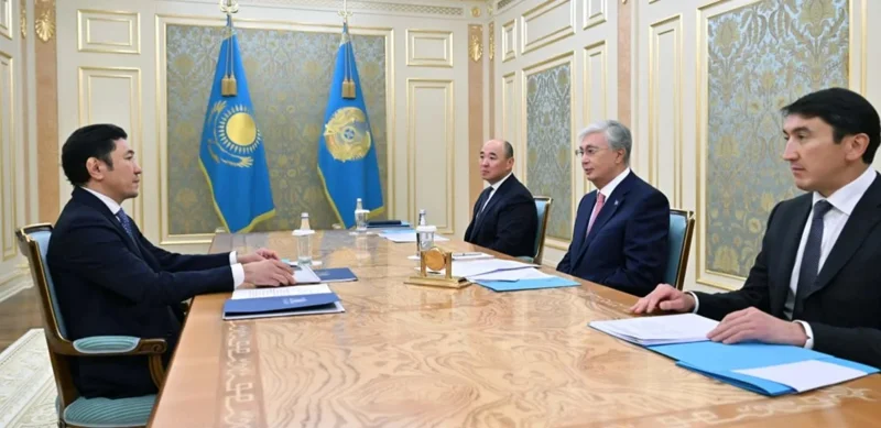 Tokayev meets with Kazakhstan’s Investors Association Chairman Bolat Akchulakov