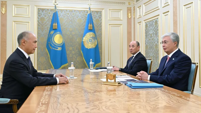 Мемлекет басшысы Кәсіпкерлердің құқығын қорғау жөніндегі уәкіл Қанат Нұровты қабылдады