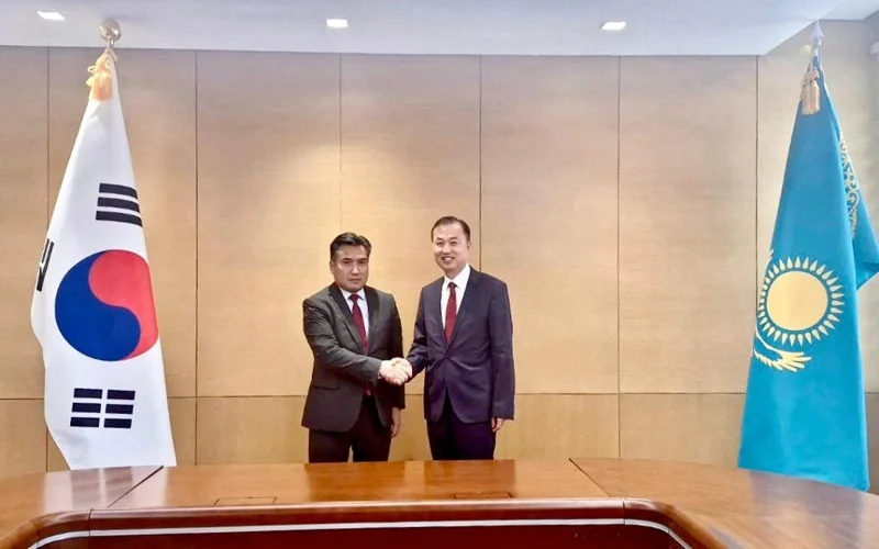 Аскарбек Ертаев и посол Республики Корея Чжо Тэ-ик