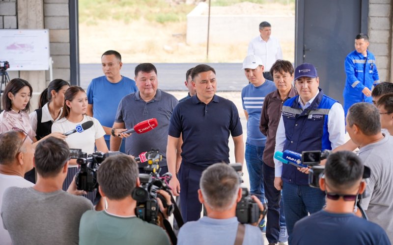 Еще в одном микрорайоне Шымкента запустили централизованное газоснабжение