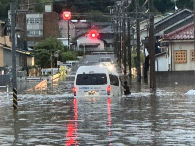Special heavy rain warning issued for Japan's Kagoshima Prefecture