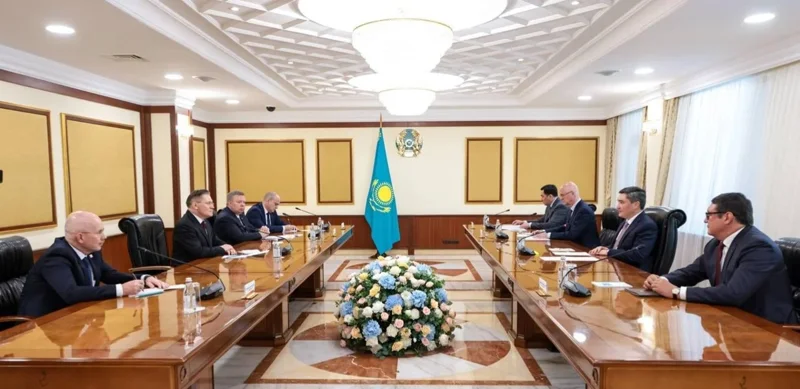 Prime Minister Bektenov, Rosatom Director General meet