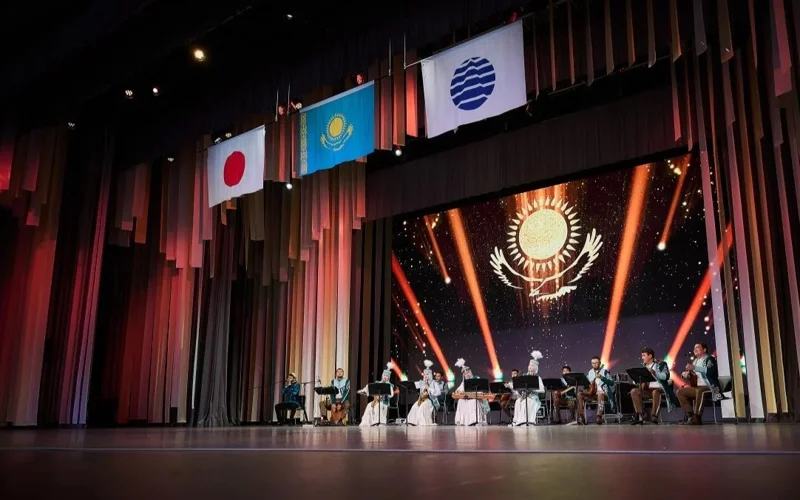 Kazakhstan's Flag raised in Japan in honor of National Day at EXPO 2025 Osaka 