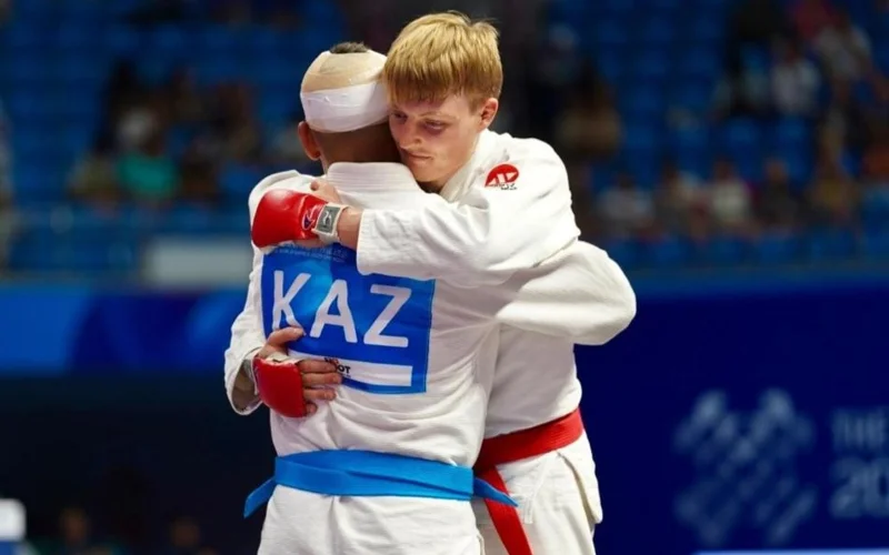 Kazakh Duisenkulov grabs silver at XII World Games in China