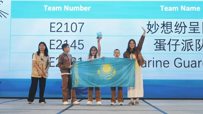 Қазақстандық оқушылар Қытайдағы робототехника чемпионатында жеті жүлде жеңіп алды