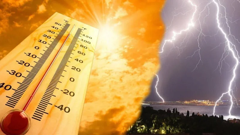 аптап ыстық, жауын-шашын