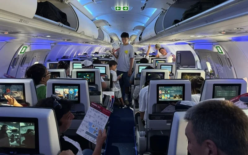 Number of air travelers hits record high in Kazakhstan in July 2025 