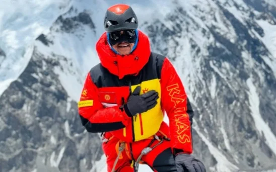 Kyrgyzstani climber Eduard Kubatov conquers K2 peak without bottled oxygen 