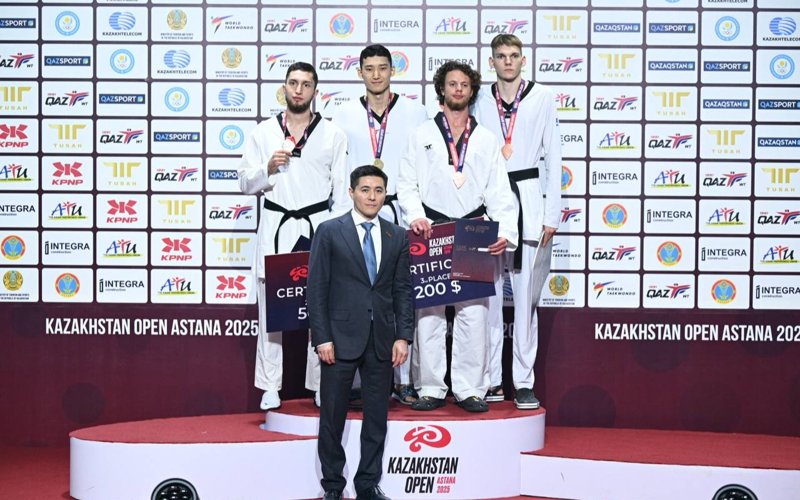 Таеквондодан Kazakhstan Open: Қазақстан ересектер құрамасы жалпыкомандалық есепте көш бастады