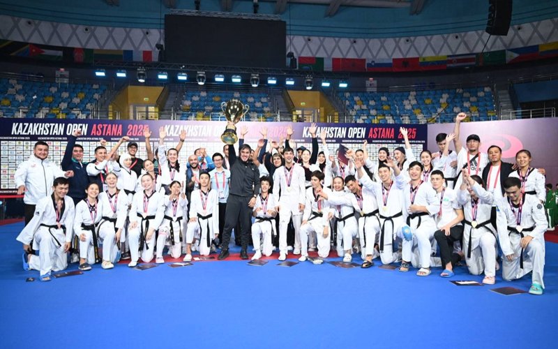 Таеквондодан Kazakhstan Open: Қазақстан ересектер құрамасы жалпыкомандалық есепте көш бастады