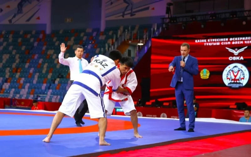 1st World Military Qazaq Kuresi Challenge kicks off in Kazakh capital