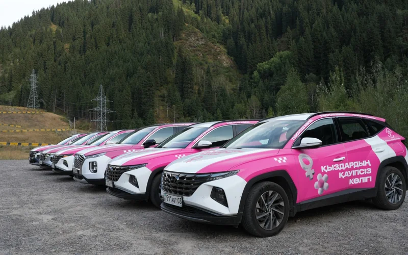 Алматыда әйелдерге арналған тегін такси қатынайды 