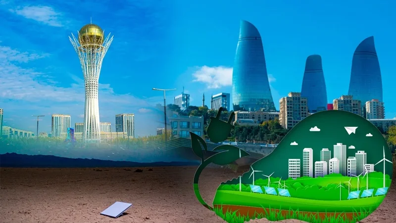 Қозоғистон жаҳон ОАВларида: Ўрта коридор, Боку билан алоқалар, яшил энергия ва Starlink